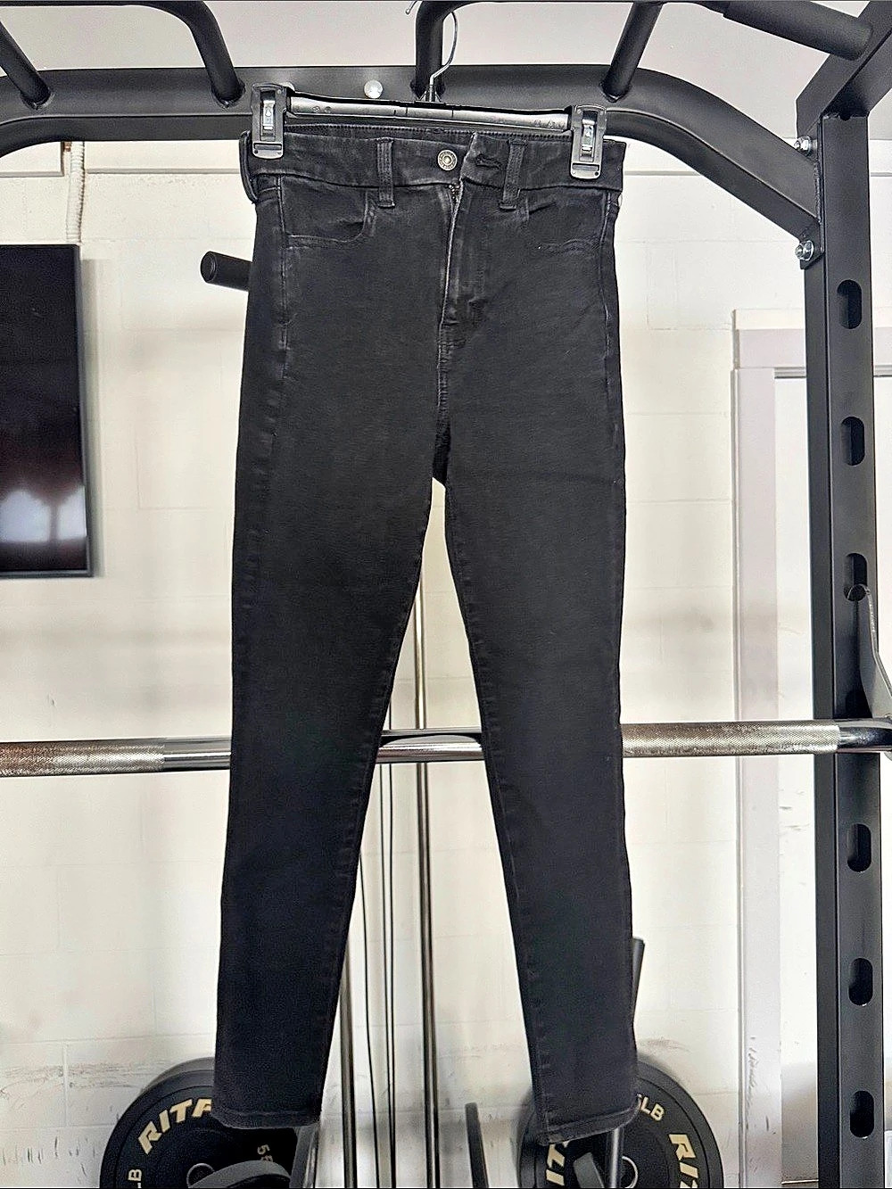 American Eagle 360° Ne(x)t Level Stretch Black Skinny Jeans